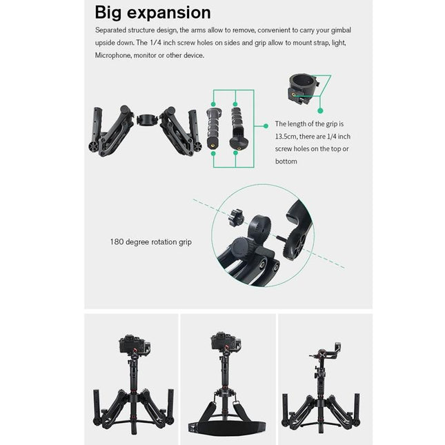 Portable 5-Axis Gimbal For Dji Ronin Sc