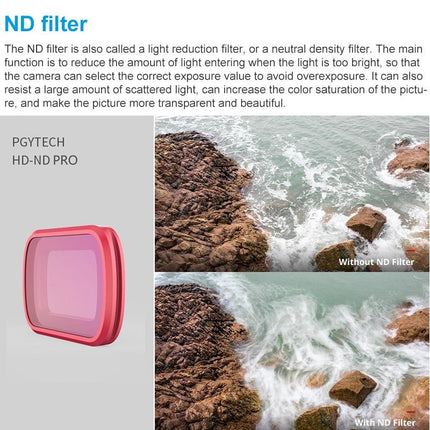 Professional Diving Filter Set For Dji Pocket - Nd Dimming