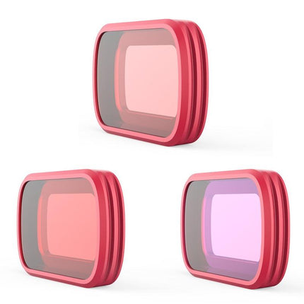 Professional Diving Lens Filter Set For Dji Pocket - 3 Pack