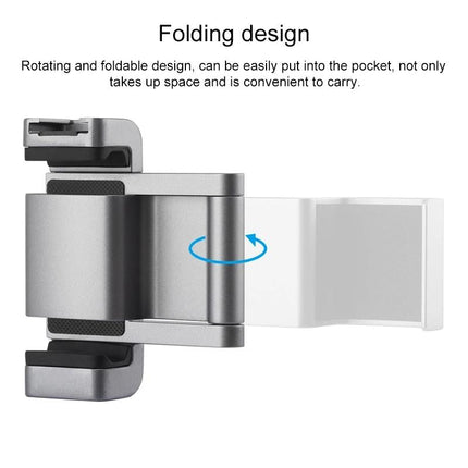 Portable Aluminum Phone Bracket For Dji Pocket - Universal Fit