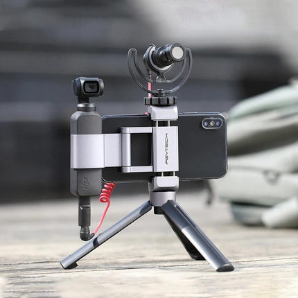 Portable Aluminum Phone Bracket For Dji Pocket - Universal Fit