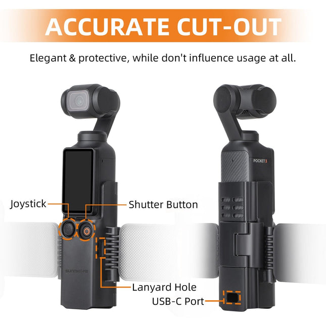 Universal Dual Phone Clamp For Dji Pocket 3