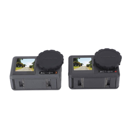2-Pack Camera Lens Cap For Dji Action 3 / 4 - Scratch Resistant