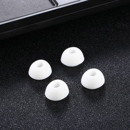 Soft Silicone Ear Caps For Airpods - 2 Pairs With Net
