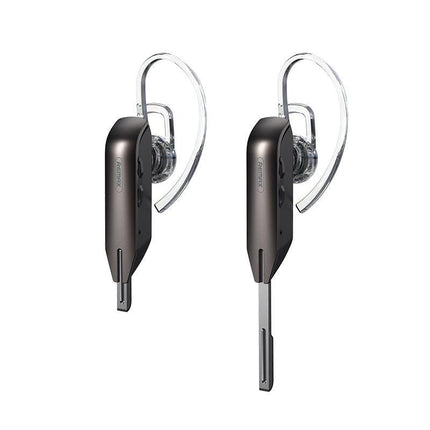 Wireless Metal Bluetooth Earphone With Noise Reduction - Black