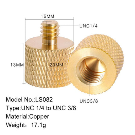 3 / 8 Female To 1 / 4 Male Conversion Screws - Set Of 2