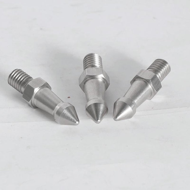 2 Stainless Steel 1 / 4 Feet Screws For Slr Tripod