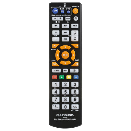 Universal Smart Learning Remote For Tv Cable Dvd - Chunghop L336