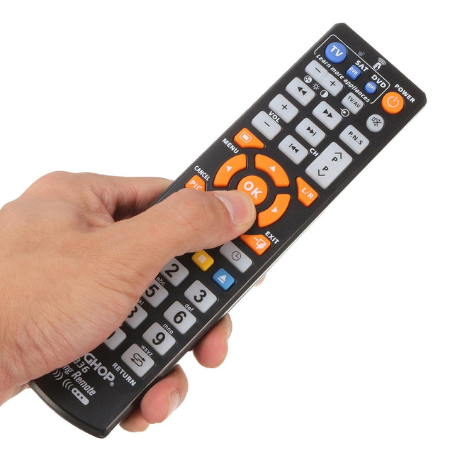 Universal Smart Learning Remote For Tv Cable Dvd - Chunghop L336