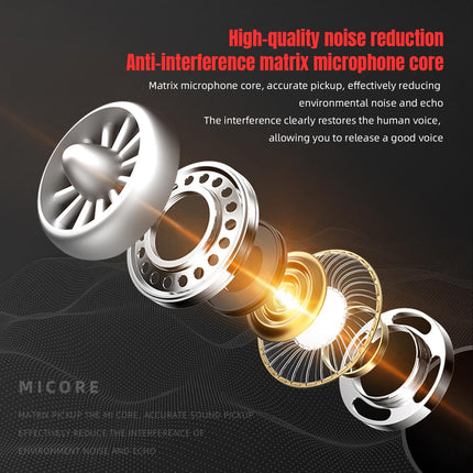 High-Quality Usb Noise-Cancelling Microphone - Black