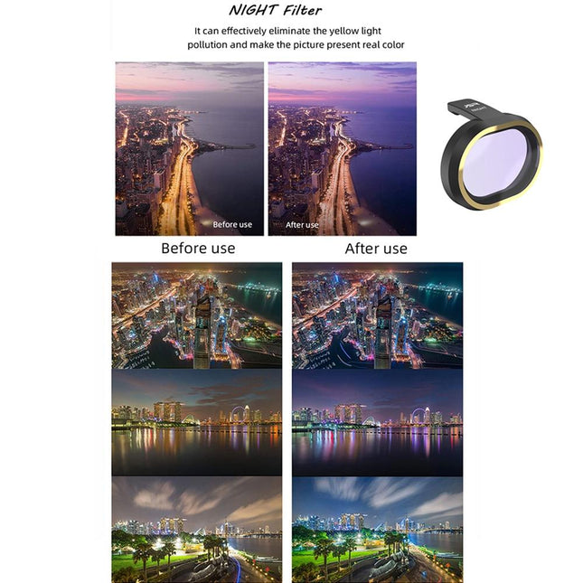 Enhance Night Shots With Fimi X8 Mini Drone Filter
