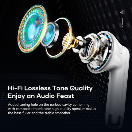 Wireless Bluetooth 5.0 Earphones - White