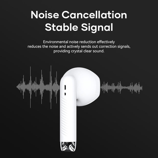 Wireless Bluetooth 5.0 Earphones - White