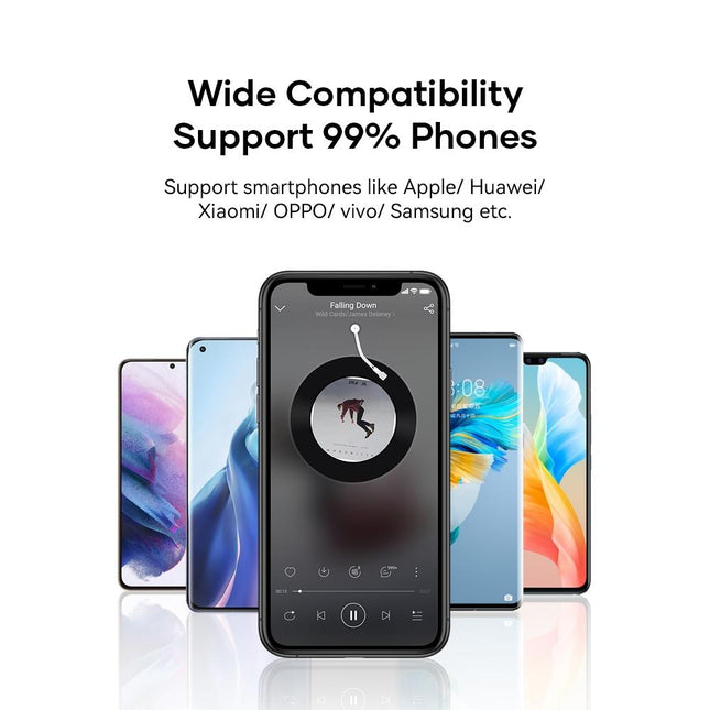 Wireless Bluetooth 5.0 Earphones - White