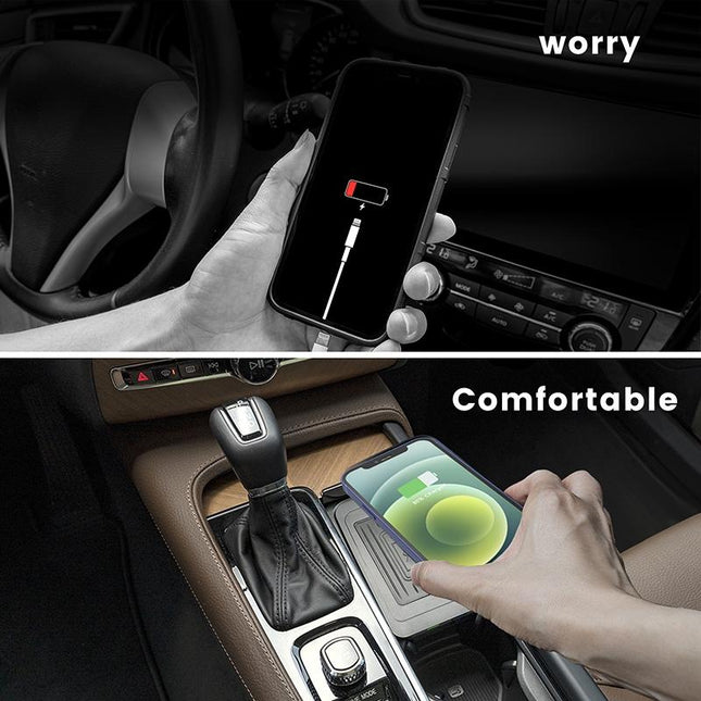 10W Wireless Charger For Volvo S60 2019-2021 - Qi Standard Quick Charging