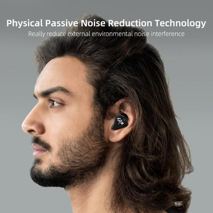 Kz Sa08 Wireless 5Ba Bluetooth Tws Earphones - Black