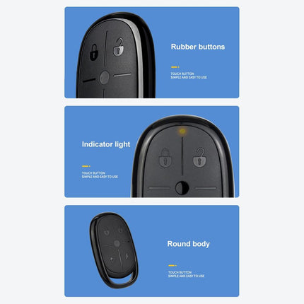 Electric Barrier Garage Door Remote - 4 Button Copy Style - 433Mhz Frequency