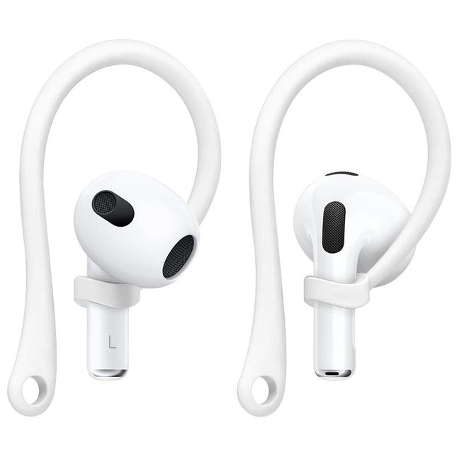 Imak Wireless Earphones With Anti-Lost Lanyard And Ear Hook - 1 Pair White