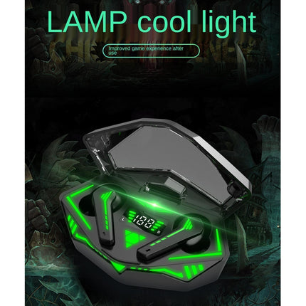 Wireless Gaming Bluetooth Earphones - Black