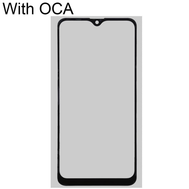 Samsung Galaxy A10S Front Screen Glass Lens With Oca Adhesive