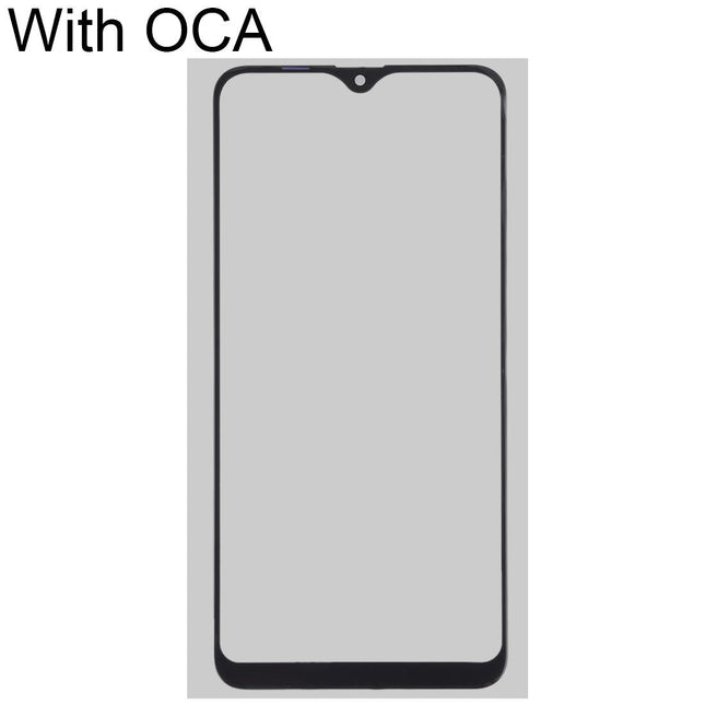 Samsung Galaxy M10 Front Screen Glass Lens With Oca Adhesive