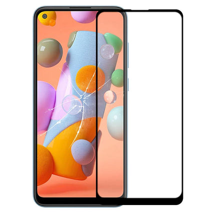 Samsung Galaxy A11 Front Screen Glass Lens With Oca Adhesive