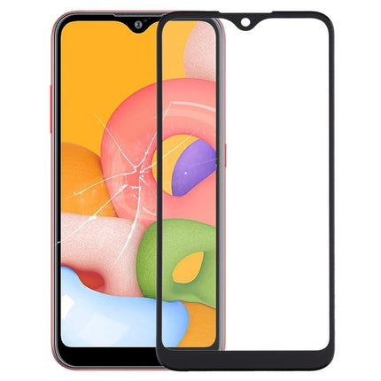 Samsung Galaxy A21 Front Screen Glass Lens With Oca Adhesive