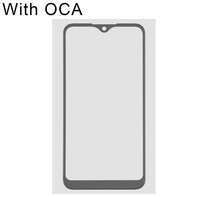 Samsung Galaxy A21 Front Screen Glass Lens With Oca Adhesive