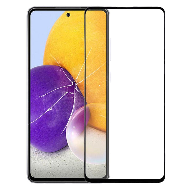 Samsung Galaxy A72 Front Screen Glass Lens With Oca Adhesive