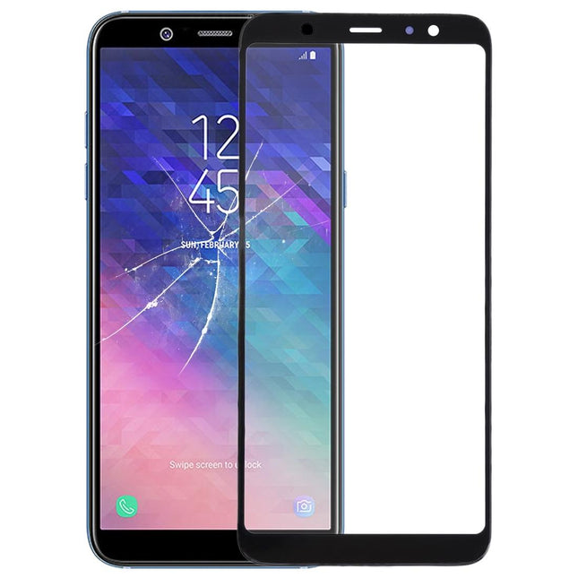 Samsung Galaxy A6+ Front Screen Glass Lens With Oca Adhesive