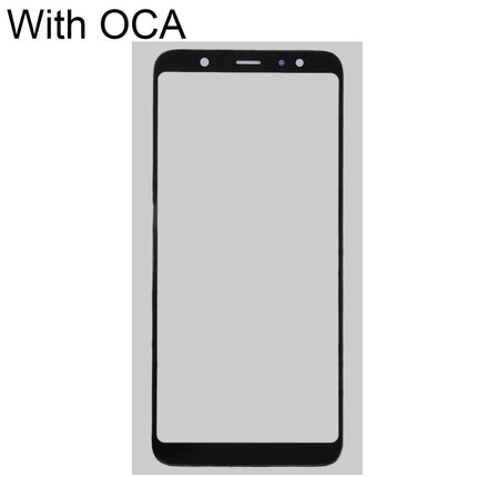Samsung Galaxy A6+ Front Screen Glass Lens With Oca Adhesive