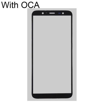 Samsung Galaxy J8 / J810 Front Screen Glass Lens With Oca Adhesive