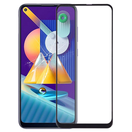 Samsung Galaxy M11 Front Screen Glass Lens With Oca Adhesive