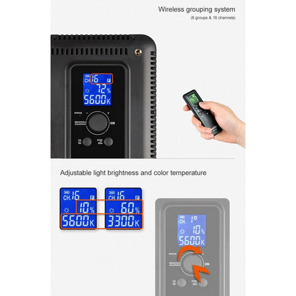 Portable Led Video Light For Shooting - P260C