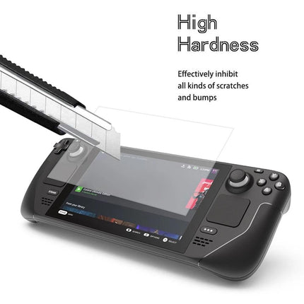 9H Tempered Glass Film For Steam Deck Console - 0.26Mm