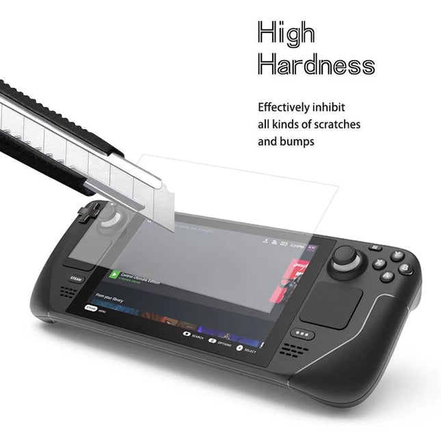 9H Tempered Glass Film For Steam Deck Console - 0.26Mm