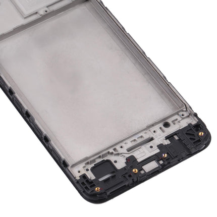 Front Housing Lcd Frame For Sm M215G With Bezel Plate