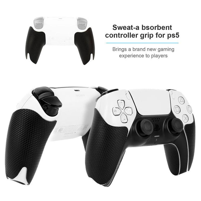 Anti-Slip Protective Sticker For Sony Ps5 Game Handle - Black