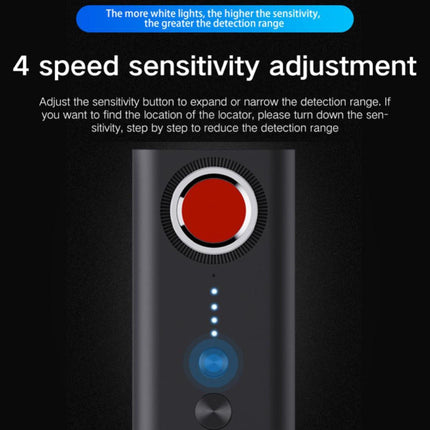 Gps Camera Tracker With Positioning Monitor - Black