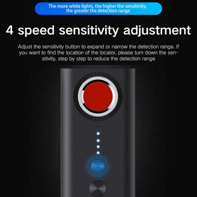 Gps Camera Tracker With Positioning Monitor - Black