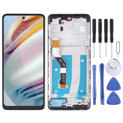 Motorola Moto G60S Lcd Screen With Frame - Full Assembly