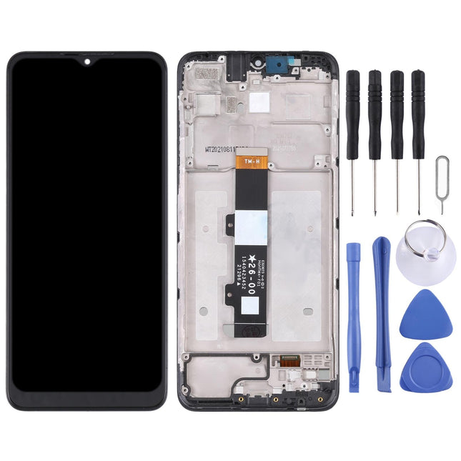 Motorola G Pure Full Assembly Lcd Screen With Frame