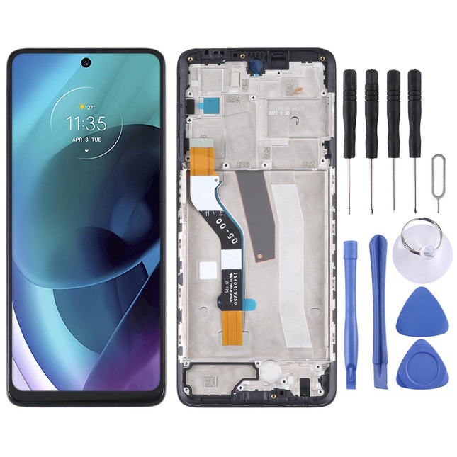 Replacement Lcd Screen For Motorola Moto G51 5G With Frame And Digitizer