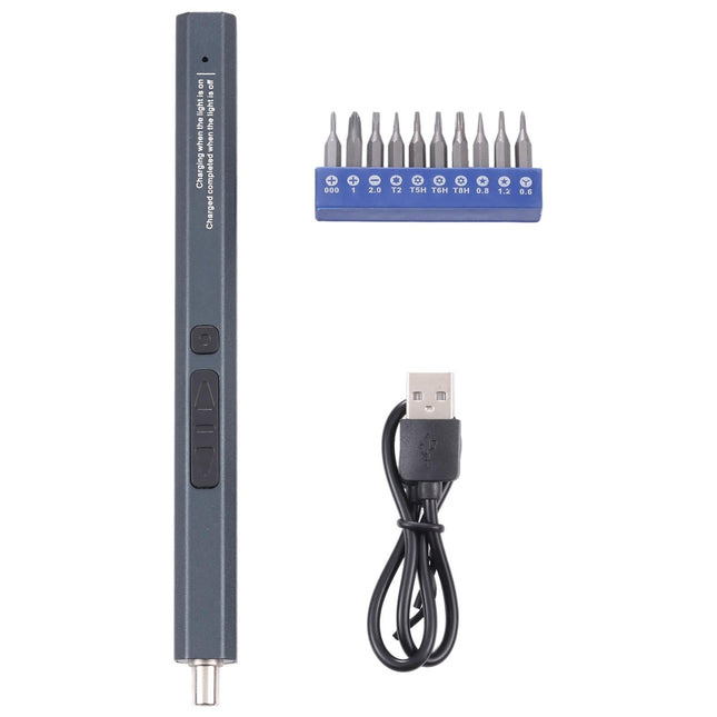 12-In-1 Rechargeable Cordless Electric Screwdriver Set With Type C Port