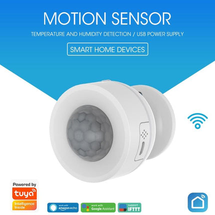 Smart Wifi Motion Sensor With Temp & Humidity - Pd07W
