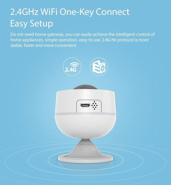 Smart Wifi Motion Sensor With Temp & Humidity - Pd07W