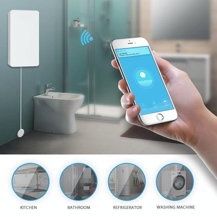 Smart Wifi Water & Flood Sensor - Wireless