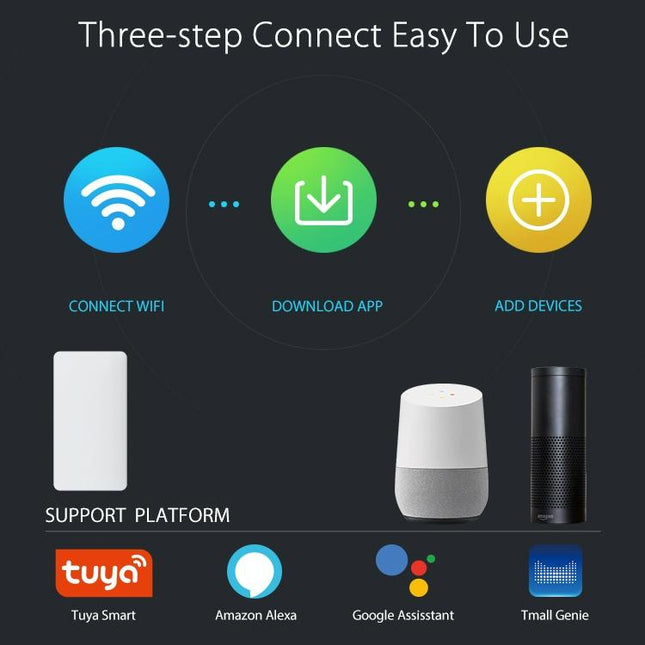Smart Wifi Water & Flood Sensor - Wireless