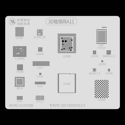 3D Bga Solder Reballing Net For A11 Model