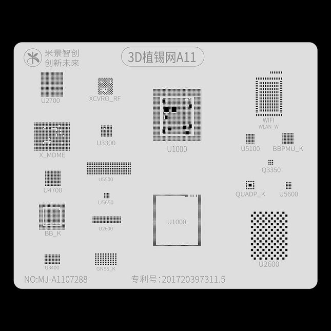 3D Bga Solder Reballing Net For A11 Model